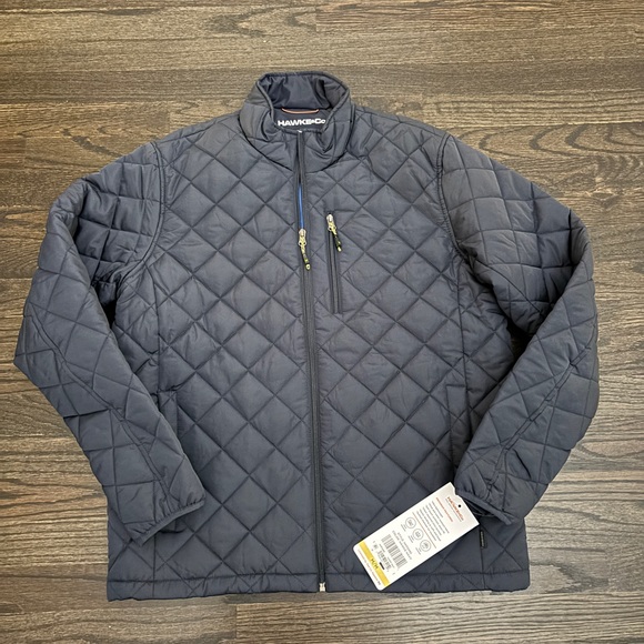 Hawke & Co Other - NWT Hawke & Co Men's Navy Blue HK Quilted Heritage Puffer Jacket in Size Medium